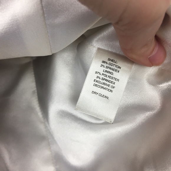 WHBM floral strapless tube top size 2 summer formal White House black market - Picture 2 of 7